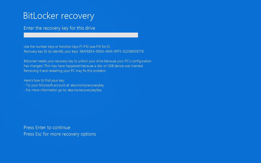 Windows 11 et bitlocker