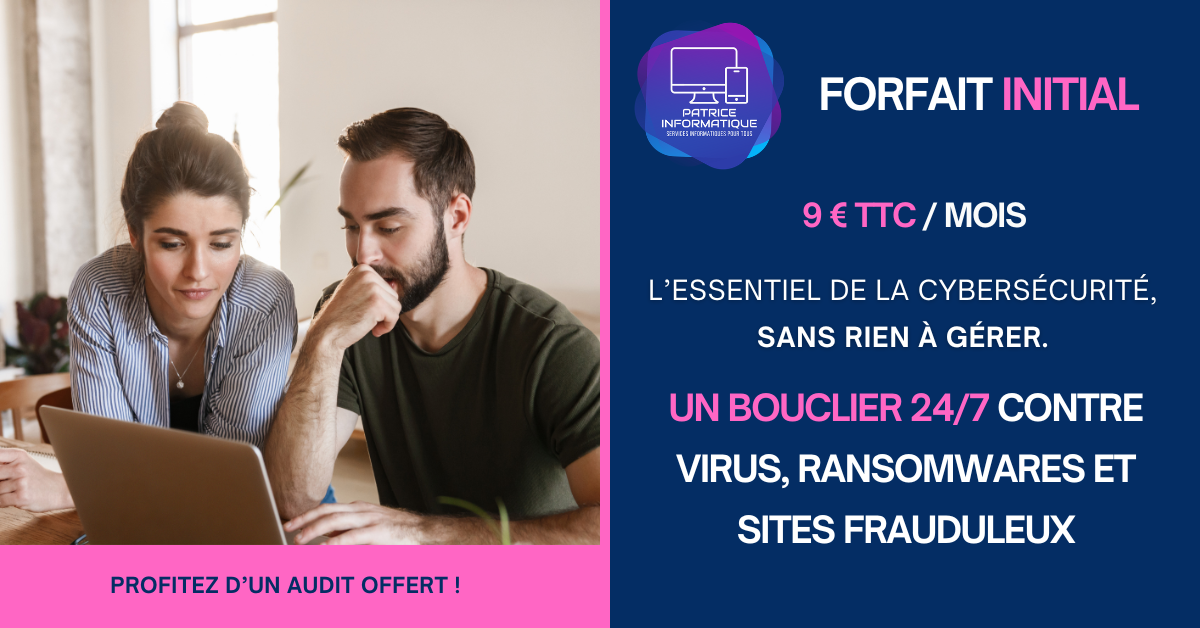 Publicité forfait initial 